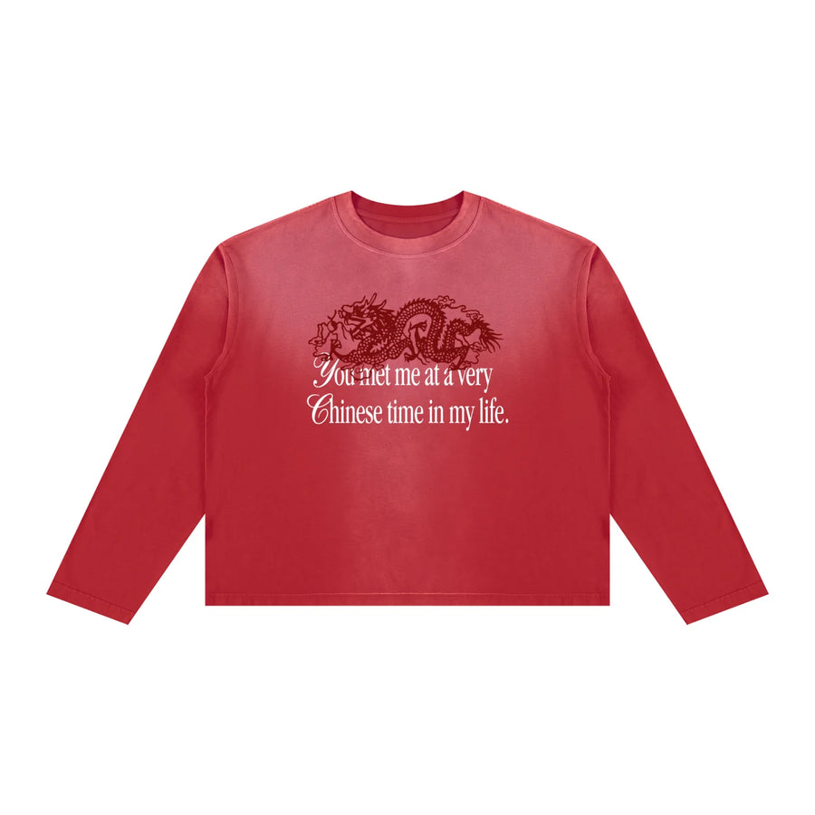 Chinese Time Crewneck