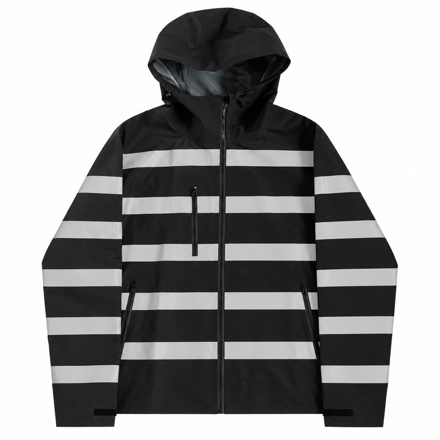 Reflective Stripe Windbreaker