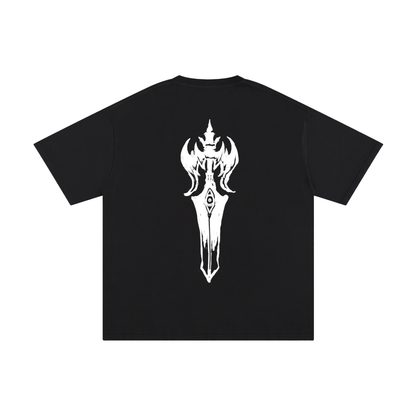 Roaring Knight Tee - Black — Back