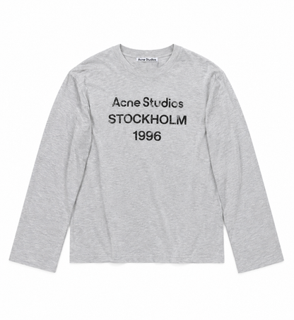 Heather Gray long sleeve — Front