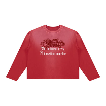 Chinese Time Crewneck