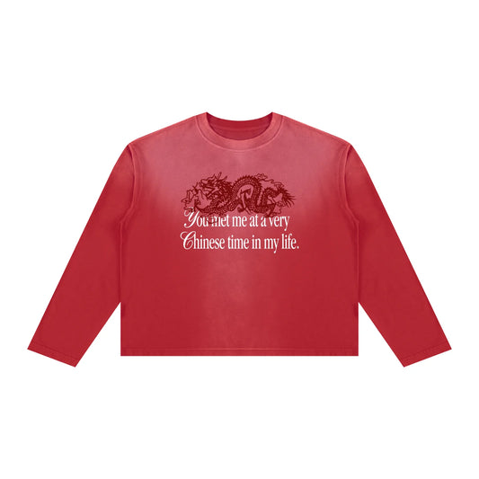 Chinese Time Crewneck