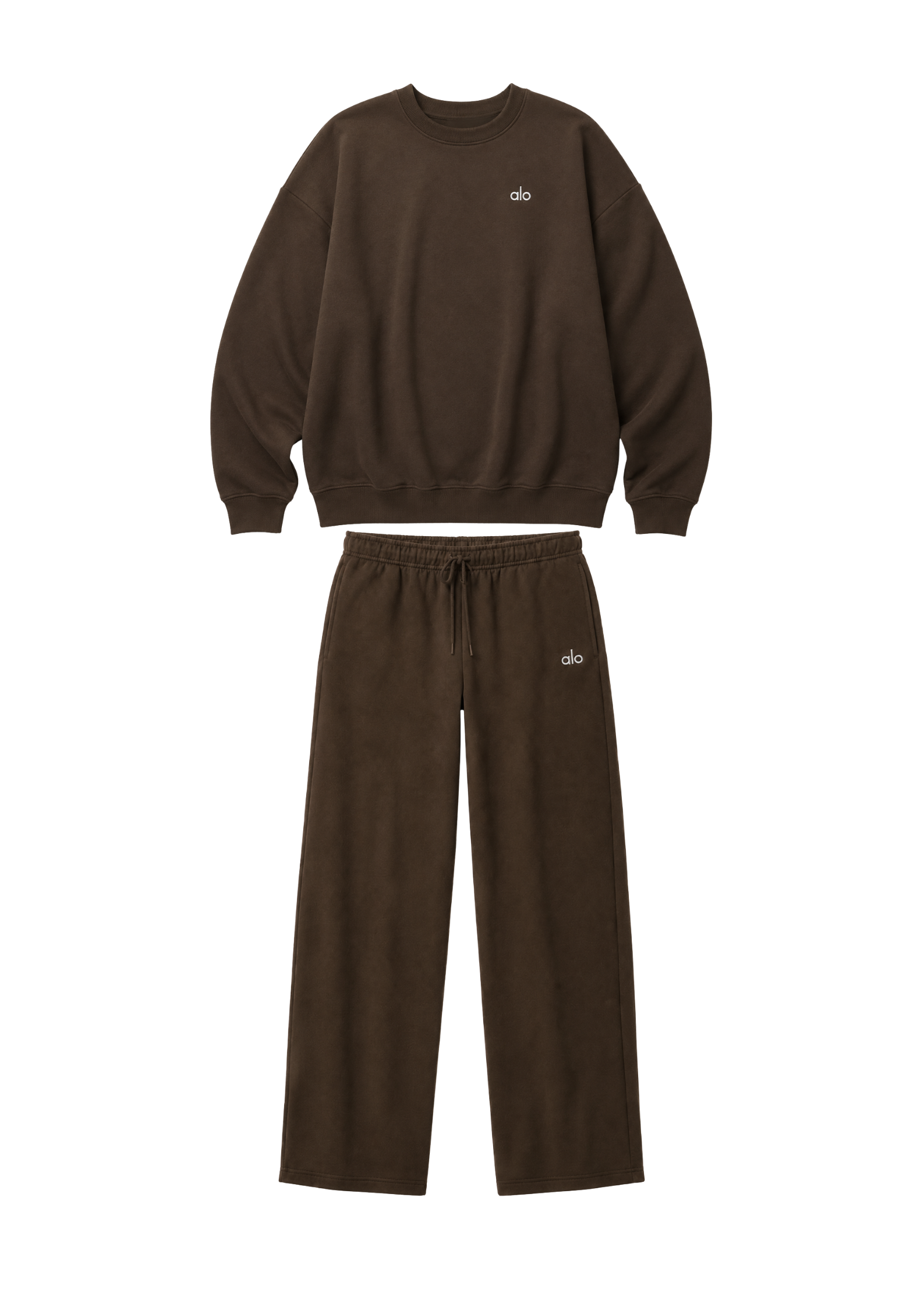 Sweat Set - Espresso Brown