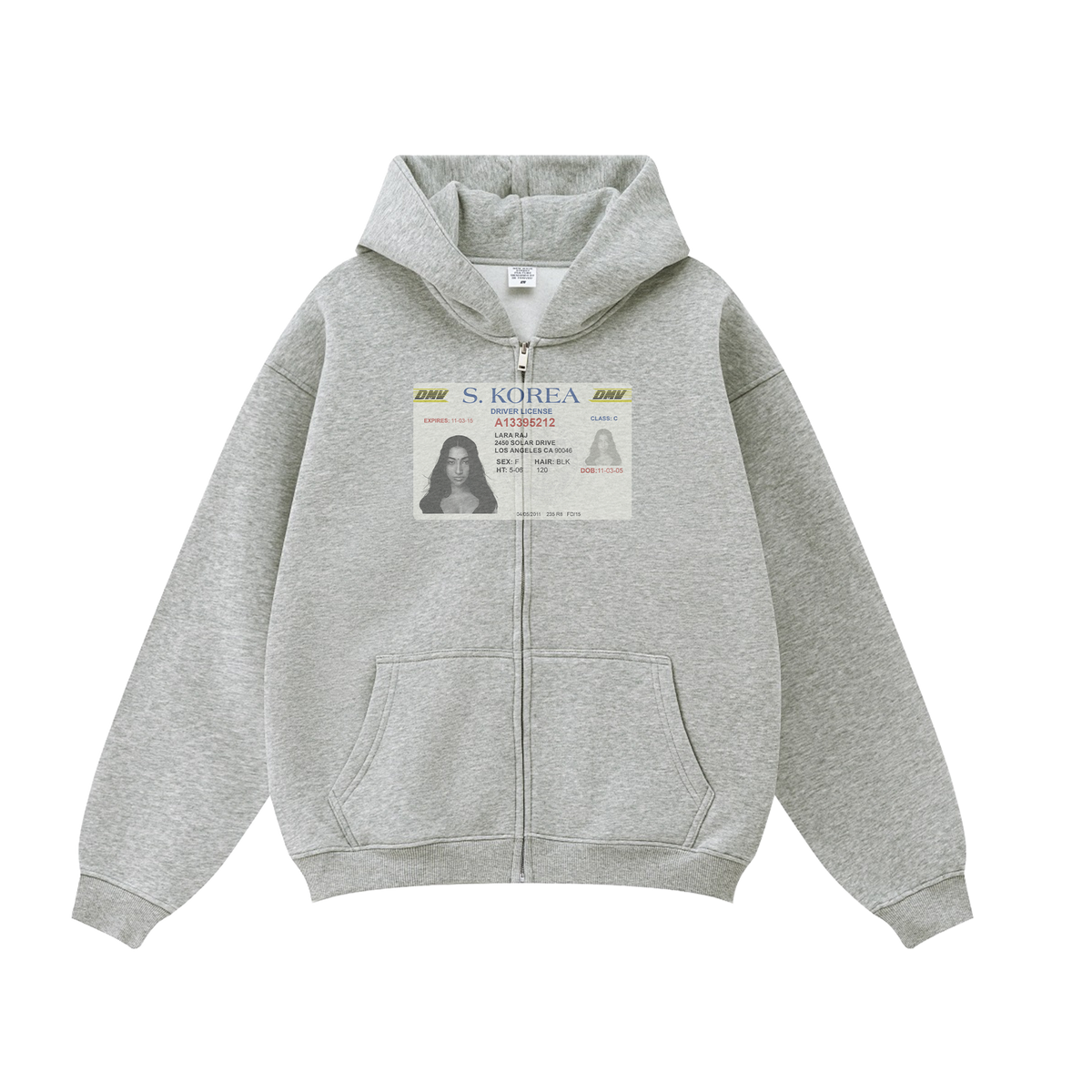 Lara ID Zip Hoodie