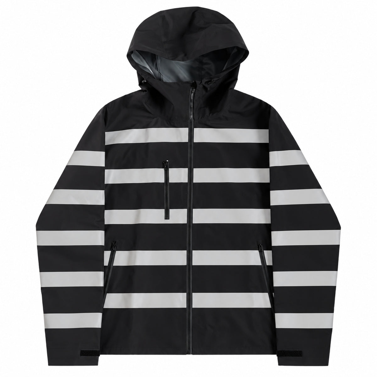 Reflective Stripe Windbreaker