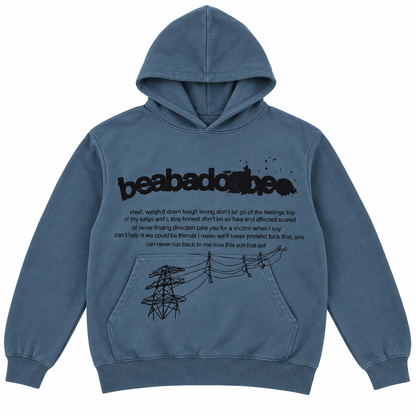 Powerlines Hoodie - Blue