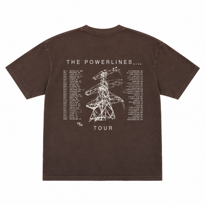 Pylon Tour Tee - Brown