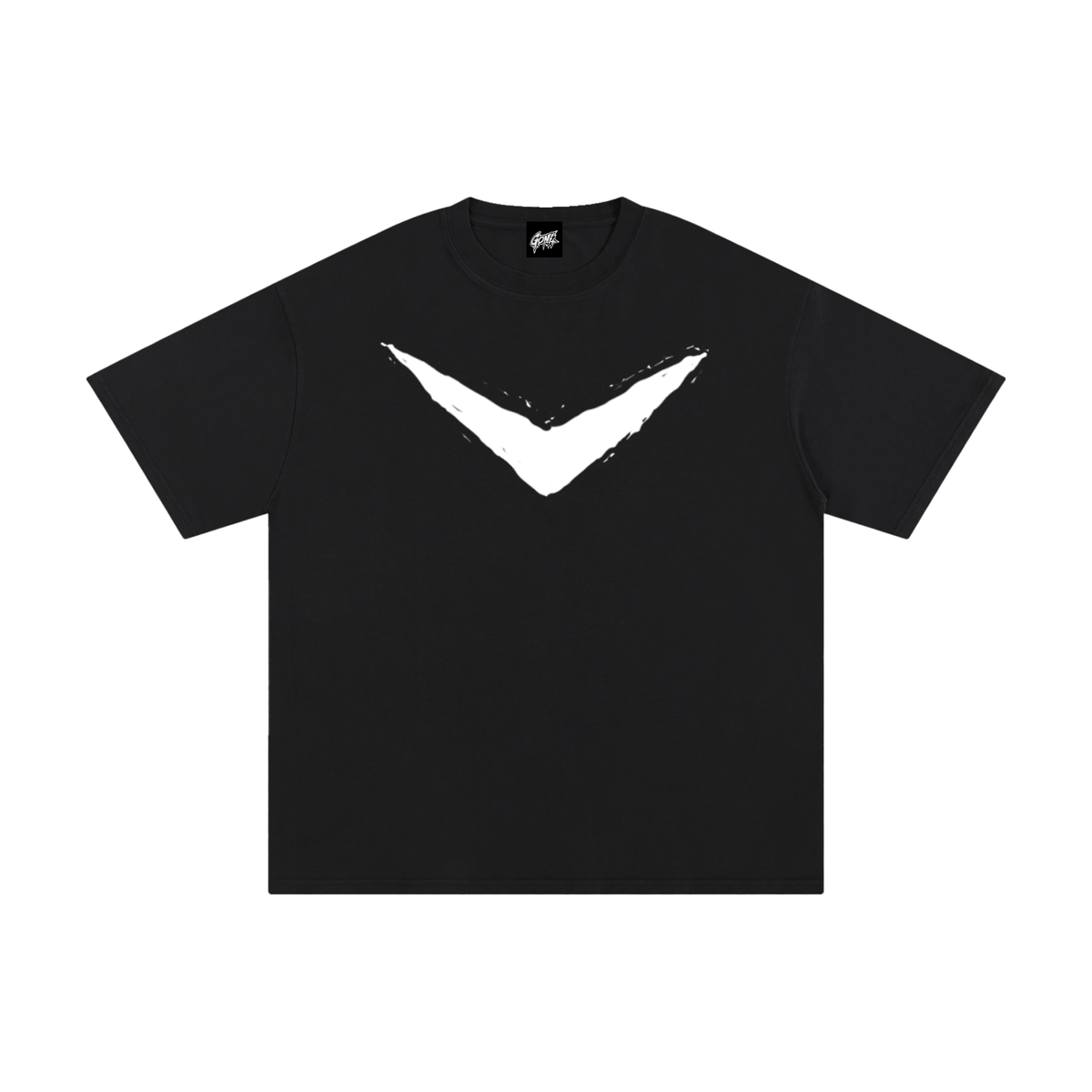Roaring Knight Tee - Black — Front