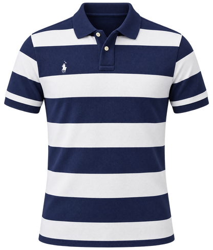 Navy White Stripe — Front