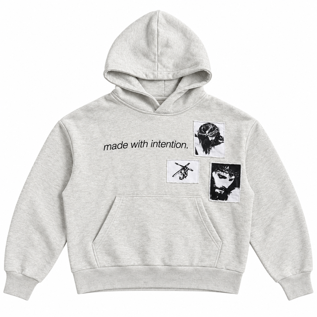 Made With Intention Hoodie - Gray
