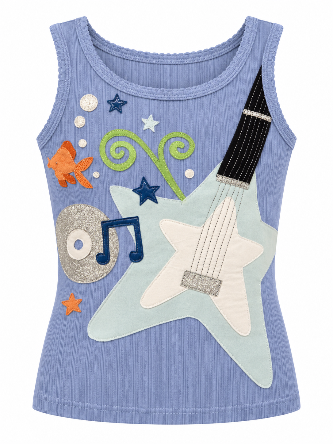 Blue - Pale Star Top