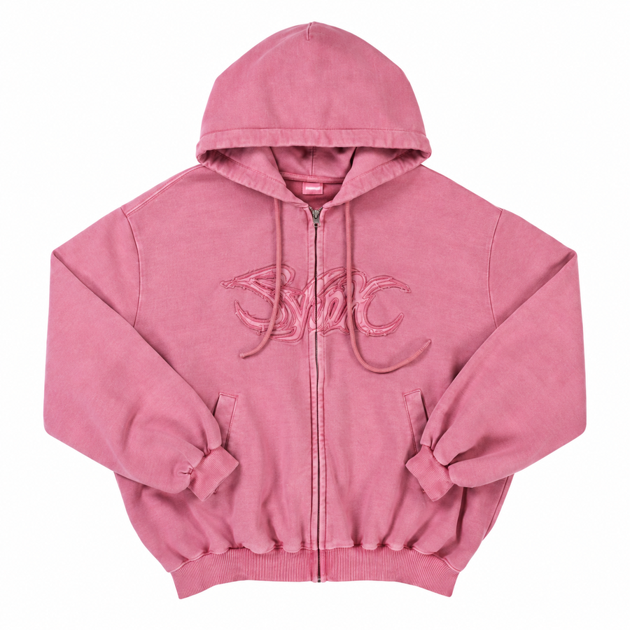 Pink SMCU Zip Hoodie
