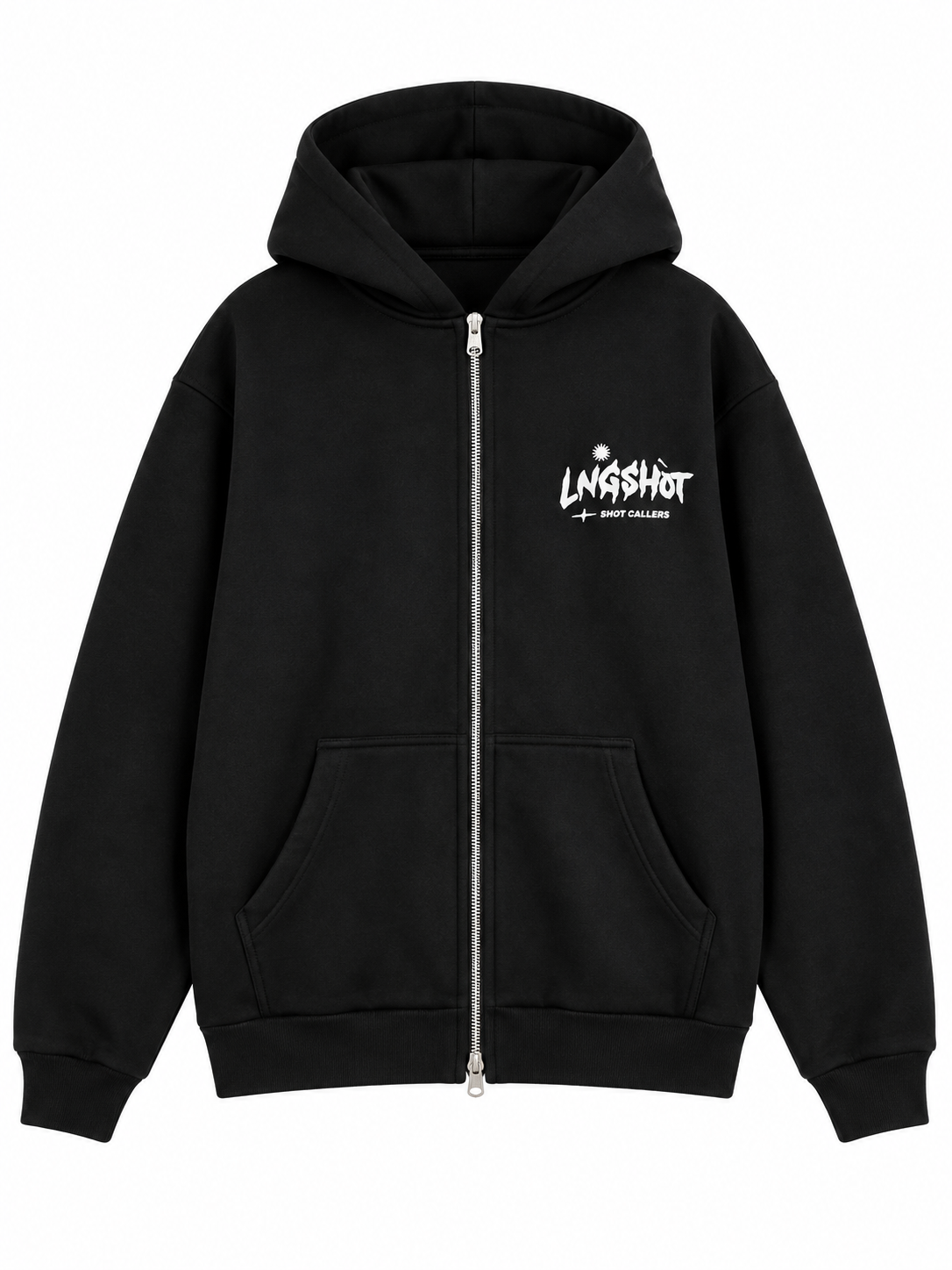 LNG Small Logo Hoodie - Black