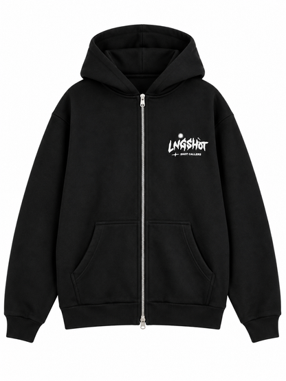 LNG Small Logo Hoodie - Black