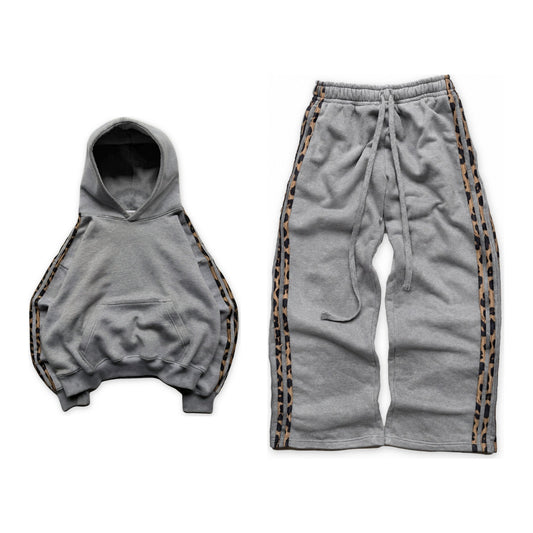 Noire gray set hoodie and sweats