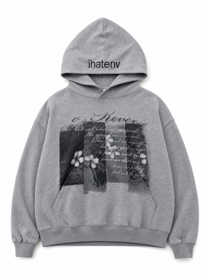 Hoodie - Grey Script