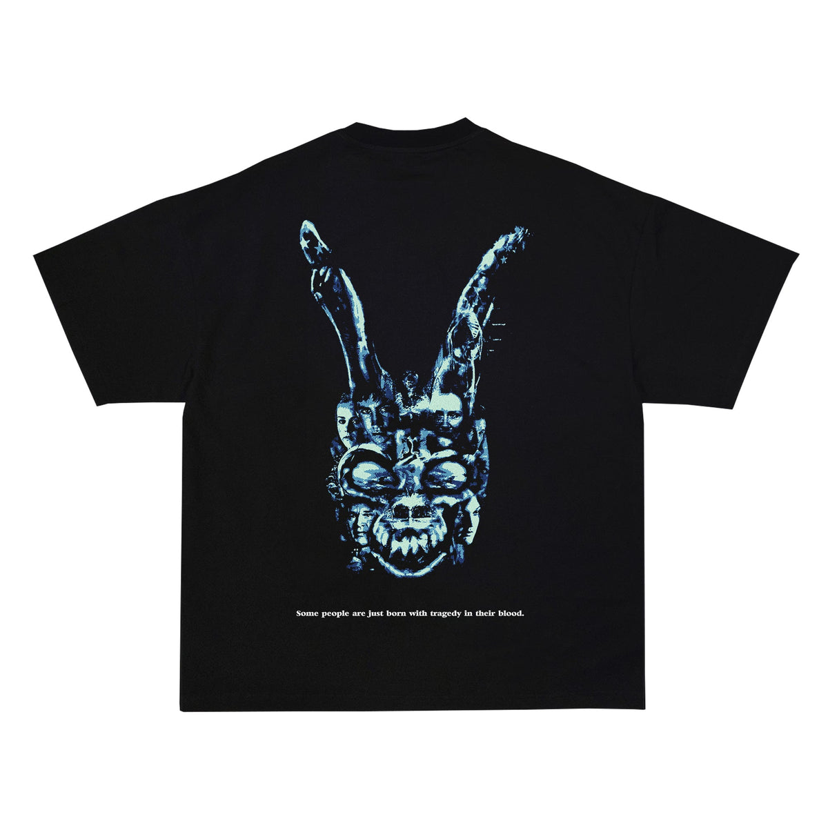 Black Rabbit Back Print Tee — back