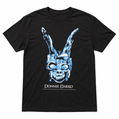 Black Rabbit Front Print Tee — front