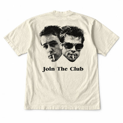 Cream Club Tee — back