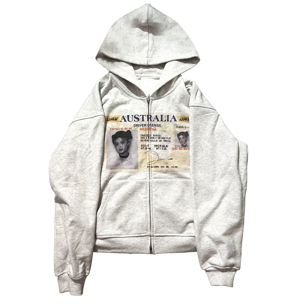 Danielle ID Zip Hoodie