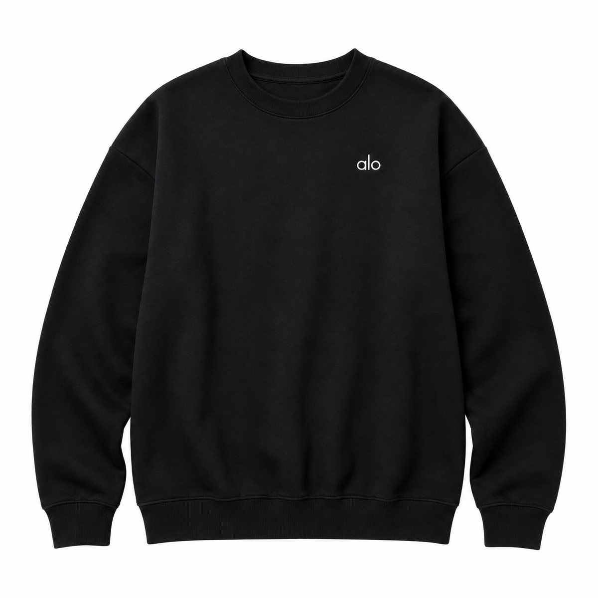 Crewneck Top — Classic Black — Top only