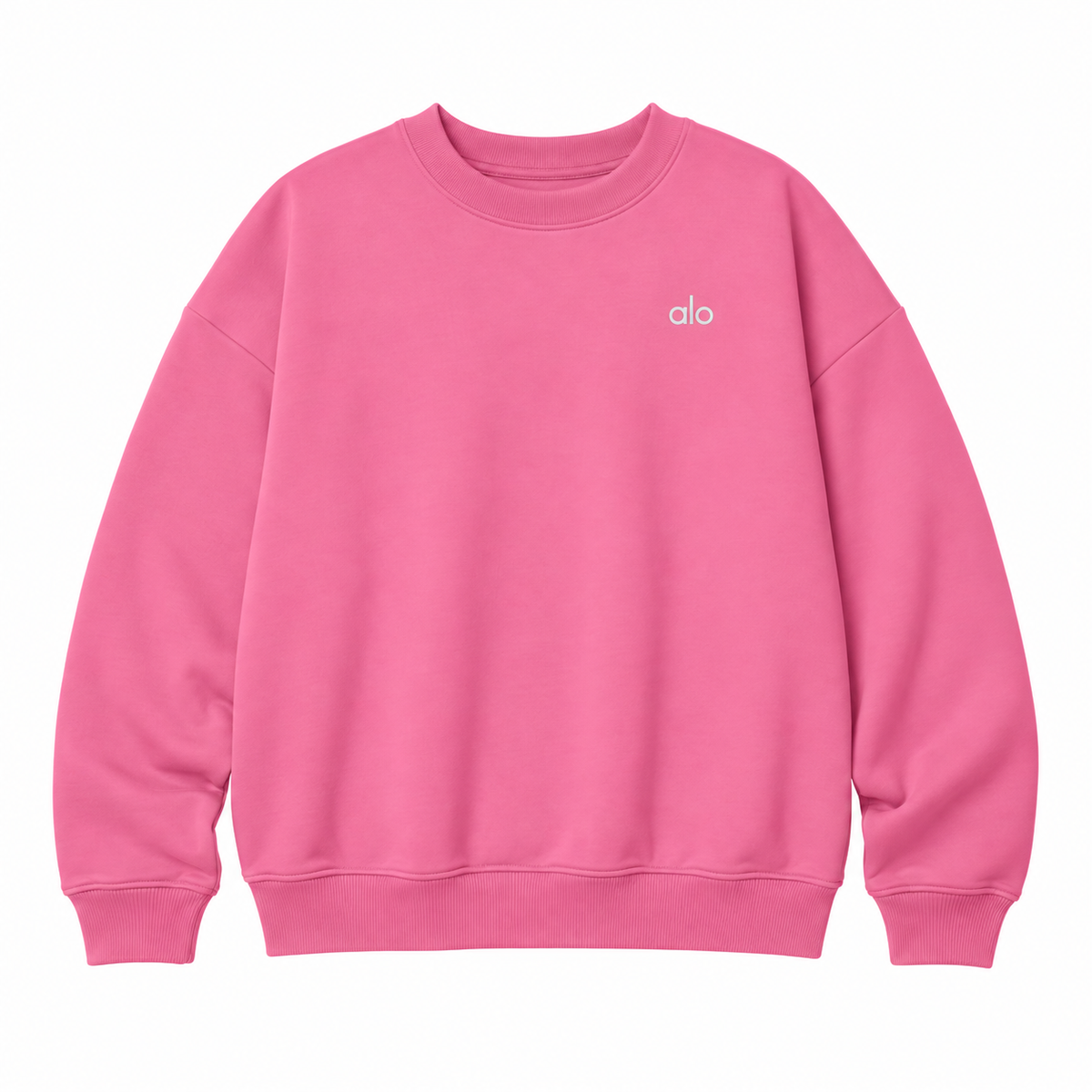 Crewneck Top — Bubblegum Pink — Top only