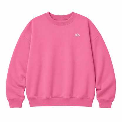 Crewneck Top — Bubblegum Pink — Top only