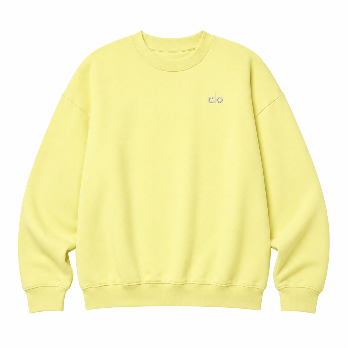 Crewneck Top — Butter Yellow — Top only