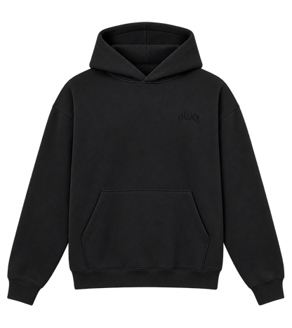 Classic — Black — Hoodie — Front