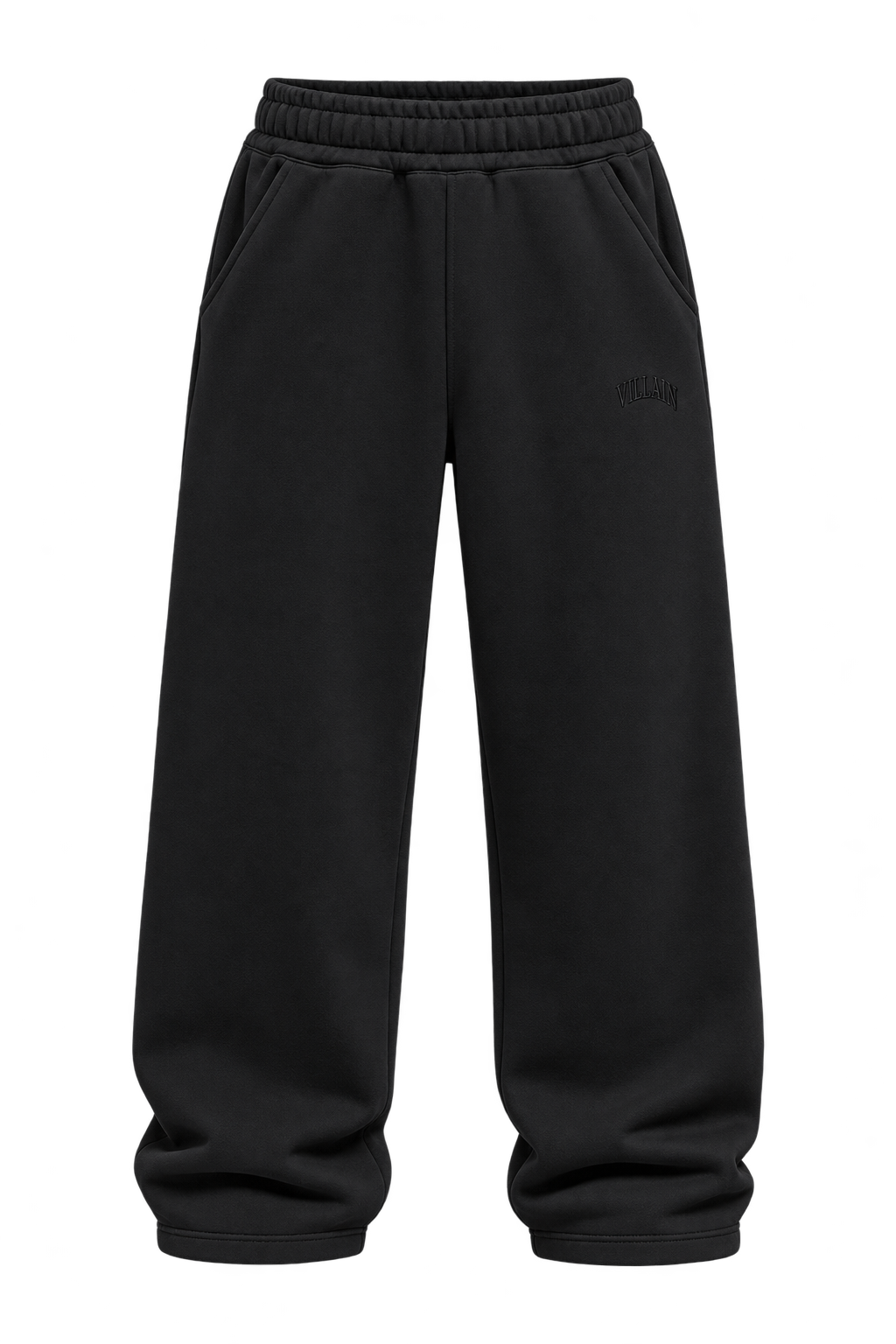 Classic — Black — Pants — Front