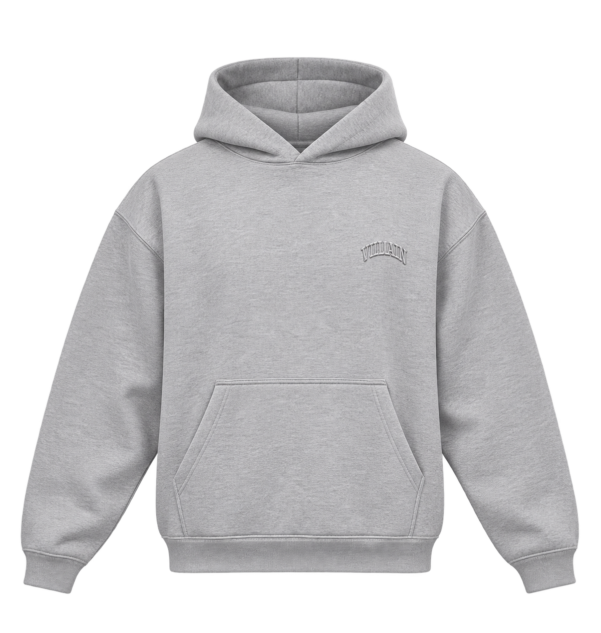 Classic — Heather Gray — Hoodie — Front
