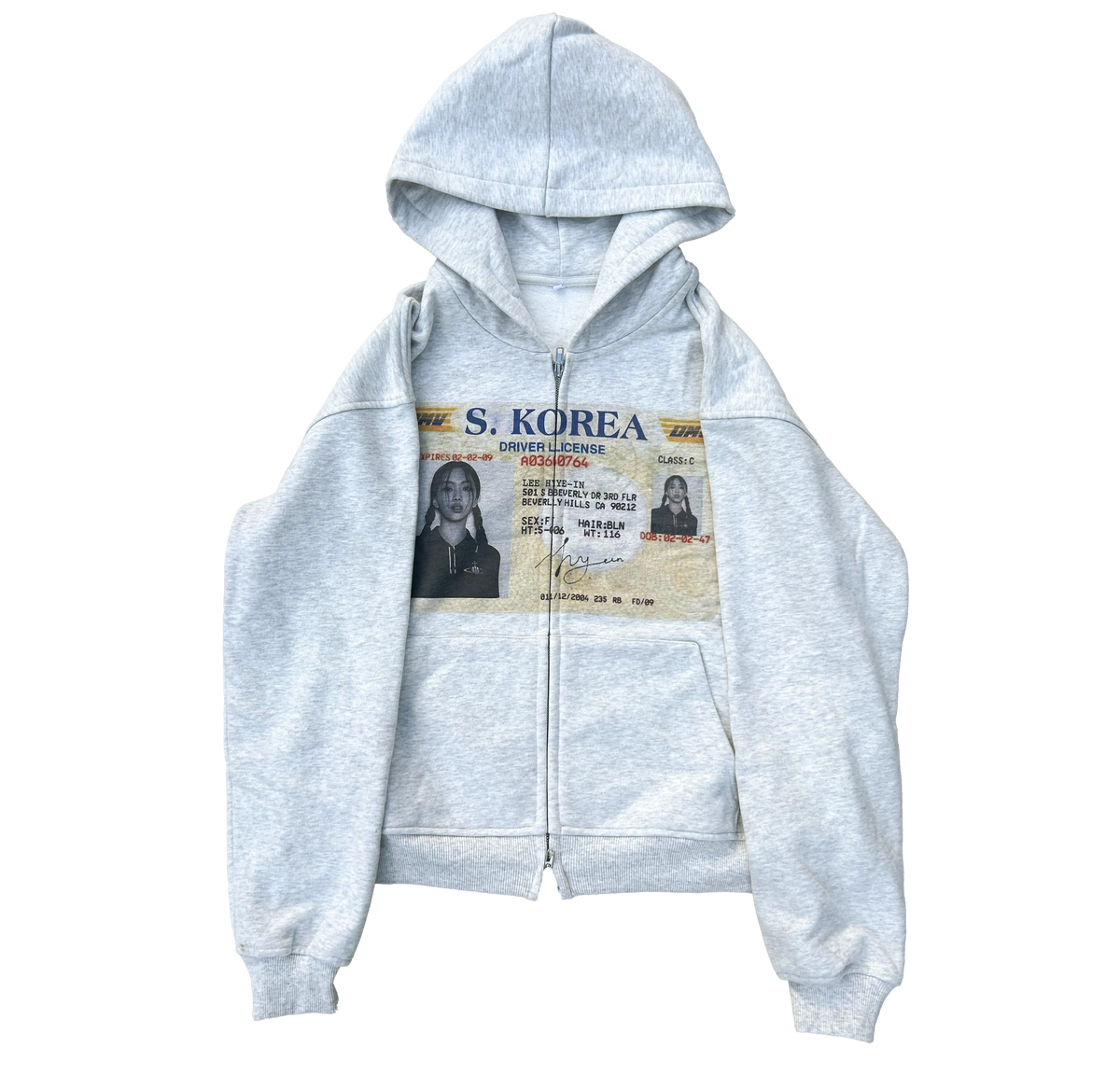 Hyein ID Zip Hoodie